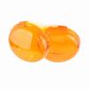 2 pcs Motorcycle Turn Signal Light Lens Cover For Dyna Softail Sportster 1986 15