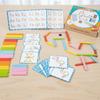 Wooden Flavored Ice Puzzle HandEye Coordination Shape and Number Learning Sticks Develops Fine Motor