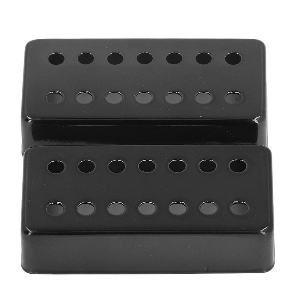 2PCS Humbucker Pickup Cover 14 Holes Electric Guitar Humbucker Pickup Cover for DIY