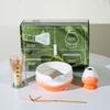 4/8PCS Japanese Matcha Blender Set with Bamboo Whisk Matcha Brush Teaspoon Kiln for Beverage Shop Tea-Making Tools