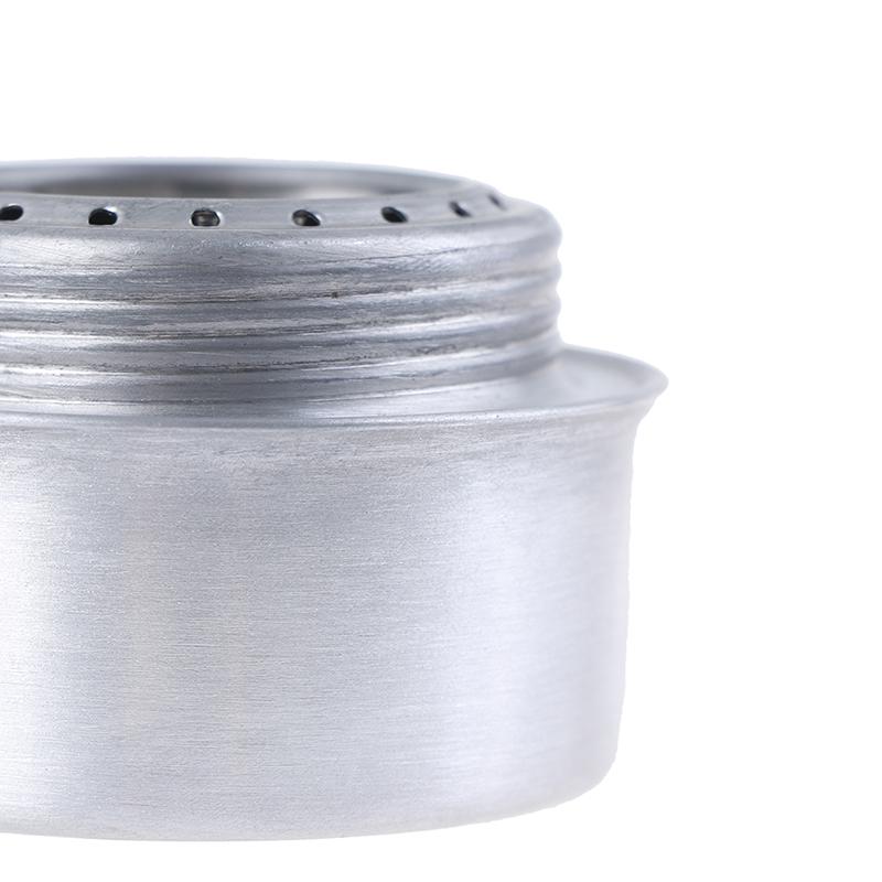 Alcohol Stove Camping Portable Burner Outdoor Backpacking Cooking Aluminum Alloy