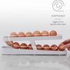 Penguin  For Boiled  Container Refrigerator Egg- Storage Box Plastic Acrylic Egg Storage Box For Refrigerator 2 Layer