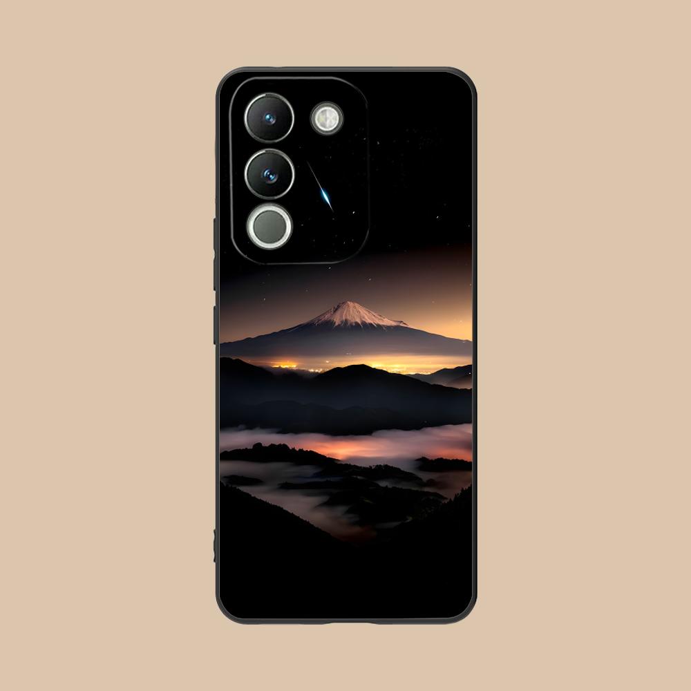 Mountain Forest Mobile Phone Case for VIVO V60 V50 V40 V30 V29 V27 V25 V23 Pro Lite 5G Colorful Printing Cover Smartphone Luxury