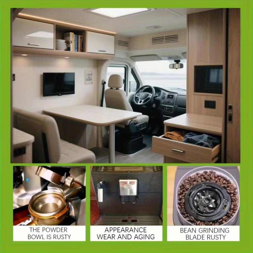 100ml Coffee Machine Cleaner RV Coffee Machine Descaling Filter Dirt Cleaner