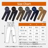 Beisia Warm Stretch Jeans Solid Stylish Casual Pants for and Office Easy to Move Slim Stretch Comfortable for Fall and ALWEAR Blue Size M Men's