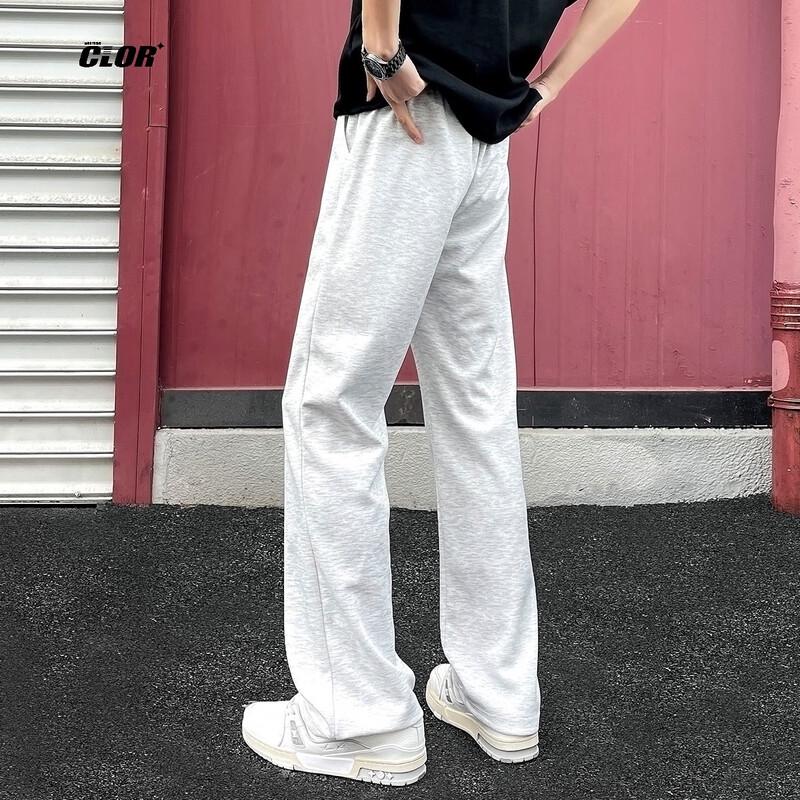 CLOR Men's American Style Flared Wide-Leg Pants CL70