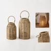 Handwoven Portable Lampshade - Retro Decorative Light Cover for Tea Room, Home Cafe