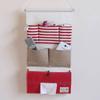 Multipocket Wallmounted Storage Bag Cotton Linen Home Decor Creative Art Fabric