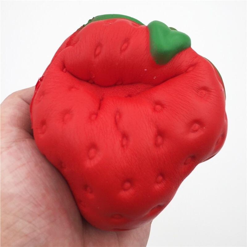 14cm Super Jumbo Truskawka Squishy Powoli Powracająca Zabawka Antystresowa Zabawki dla Dorosłych zabawka antystresowa piłki antystresowe zabawka sensoryczna