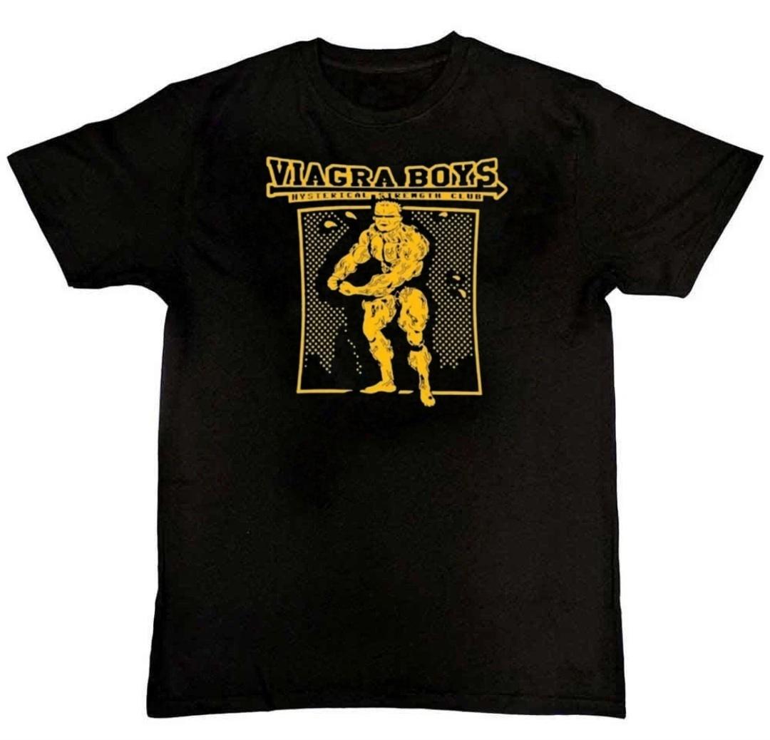 NEW Viagra Boys Graphic Print Mens T-Shirt XXL