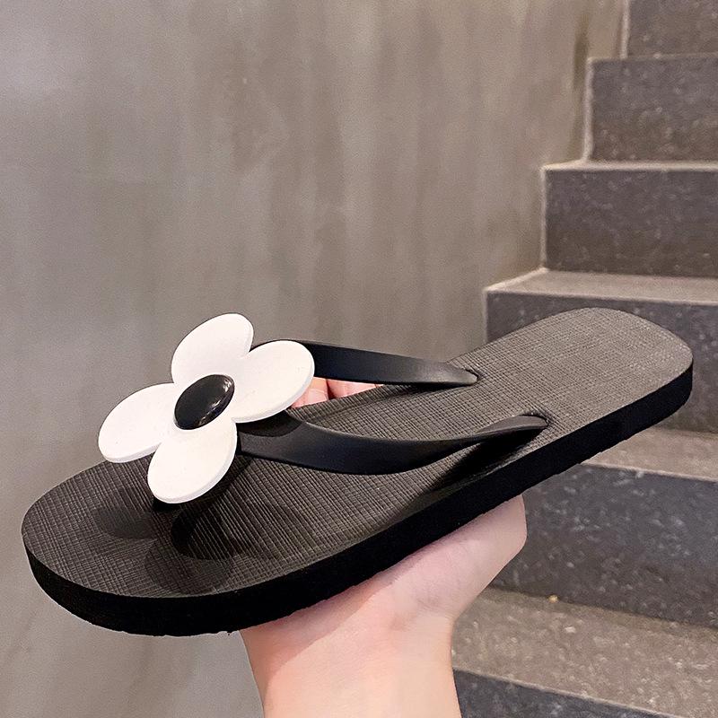 Women's Bowknot Flat Sandals: Non-slip, Wear-resistant, Soft & Elastic for Summer Beach & Casual Wear