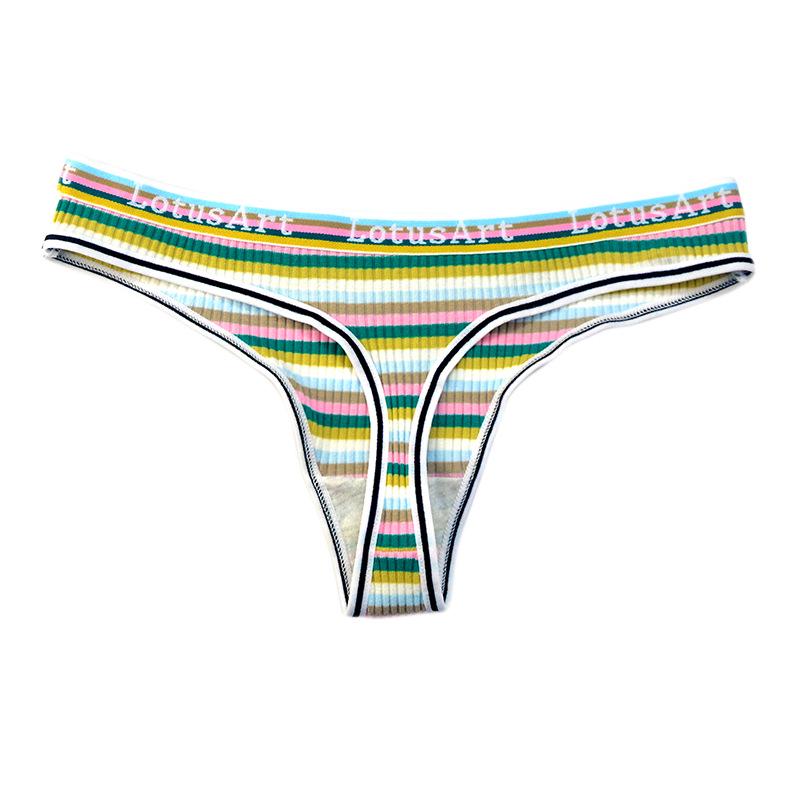Low-Rise Sexy Cotton Thongs - Breathable Women's Daily Wear