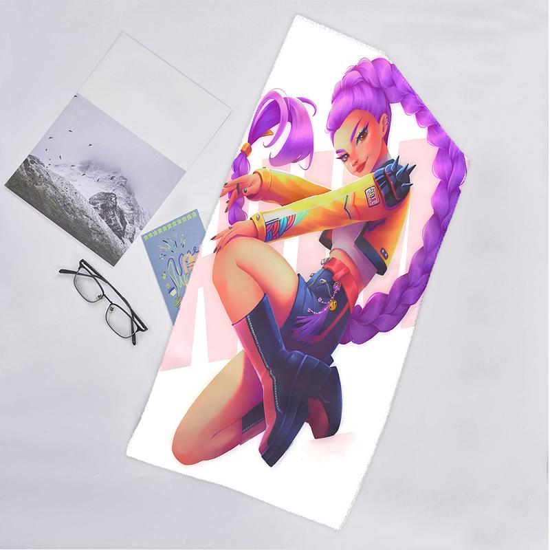 Kpop Hunter Fashion Beach Towel: Ideal for Summer Adventures Soft, absorbent and quick drying suitable for swimming and bathing