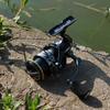 Spinning Reel for Saltwater Carbon Fiber Aluminum Stainless Steel Reverse Lightweight Design for Long Casts and Surf Available In Sizes Fishing, Body,