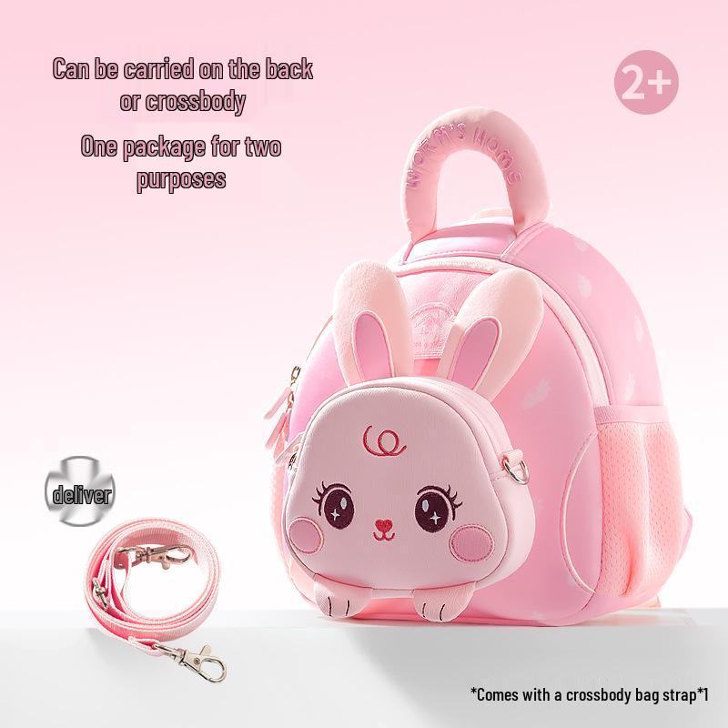 Children's Cute Cartoon Backpack for Kindergarten, Ages 3-6
