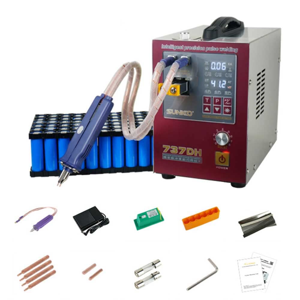 737DH Induction Spot High Automatic for 18650 Spot Nickel Battery Lithium Electrode Electrode Electrode Tab Welding Welding Battery Battery Resistance