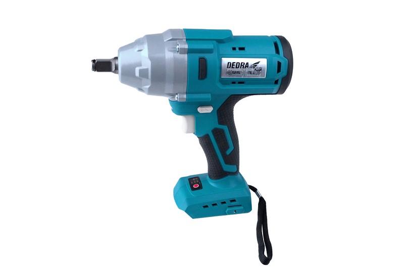 Cordless Impact Wrench 1/2'' 18V 650Nm 0*Ah Sas+ - Ded7157
