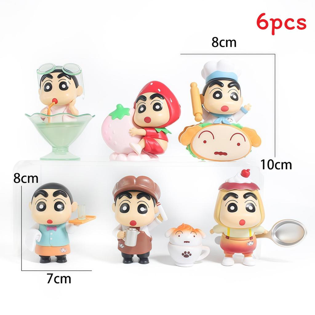 Crayon Shinchan Pvc Collectible Figure For Anime Fans And Toy Collectors