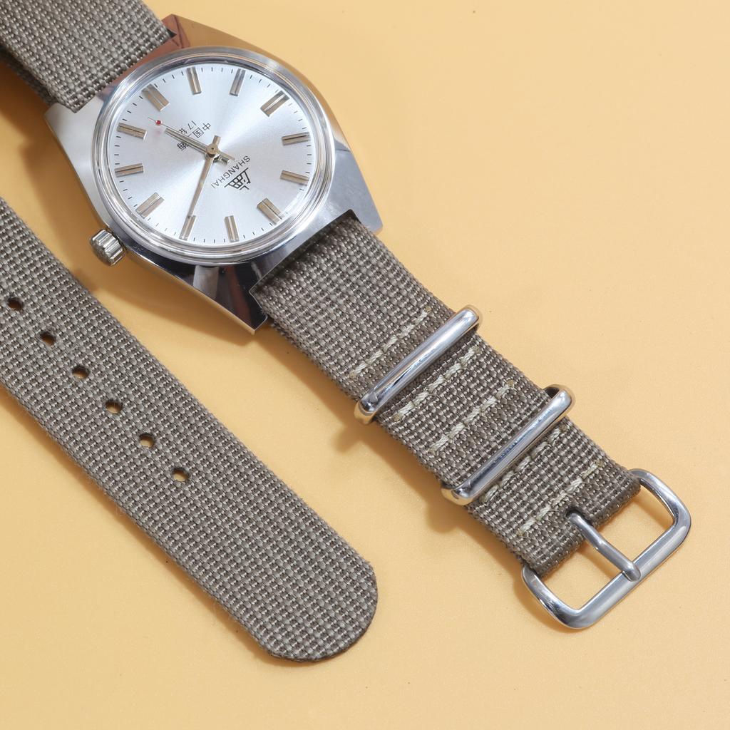 Shanghai 7120 Mechaniczny Zegarek Męski z Ręcznym Naciągiem 36mm Retro Biznesowy Zegarek Klasyczne Chińskie Zegarki Mechaniczne