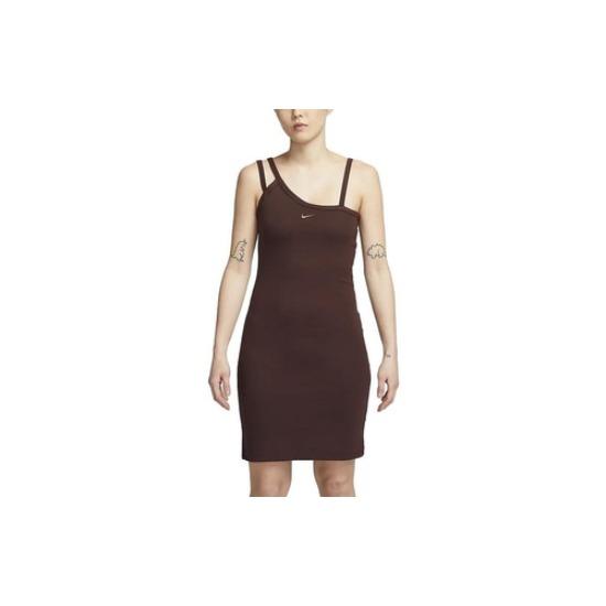 Nike Slip Dresses Women s Brown DV7935-227 EU XL