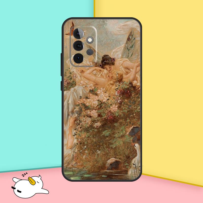Renaissance Art Aesthetic Phone Case For Samsung Galaxy A15 A25 A35 A55 A53 A33 A13 A52 A32 A12 A51 A71 A14 A34 A54