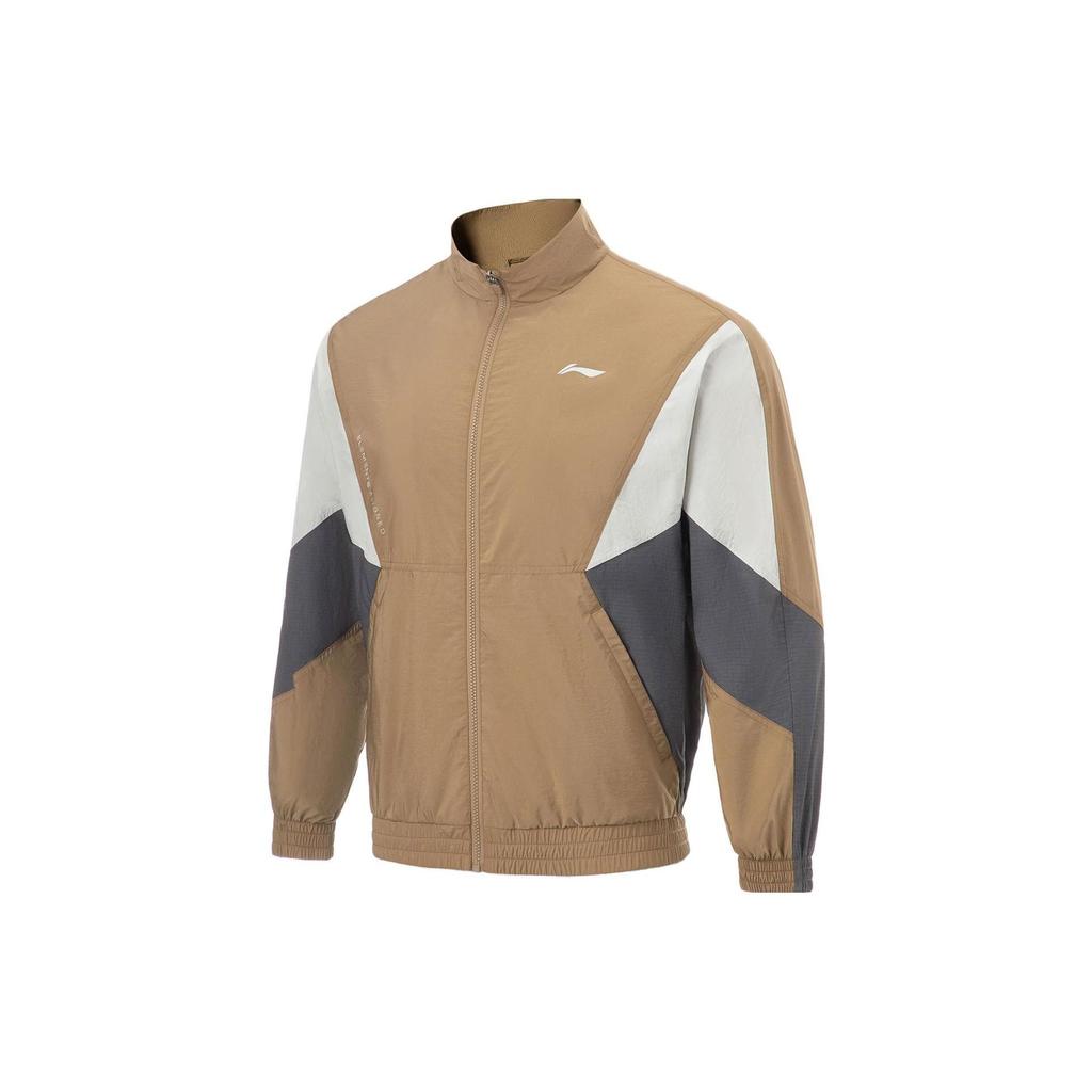Li Ning Jacket Men's Light Chestnut Brown AFDT385-7