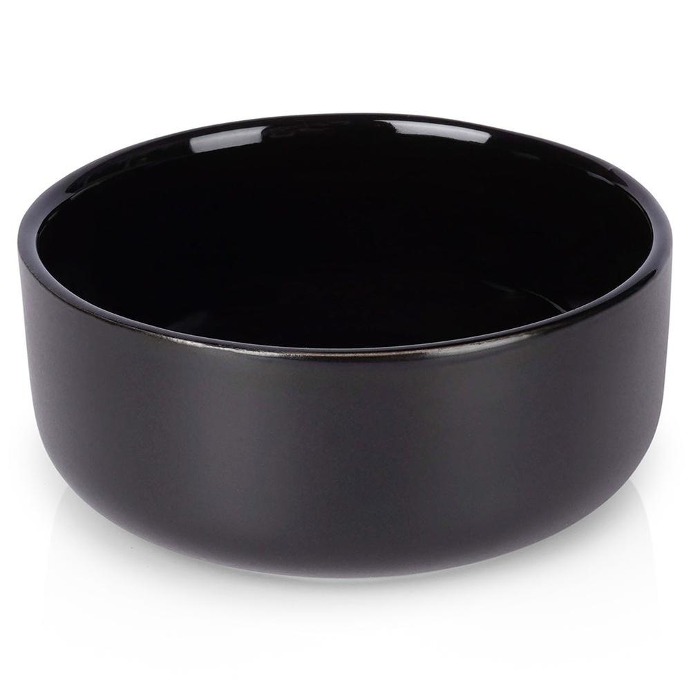 Ceramic Bowl Black Bowl Salad Bowl Snacks Desserts Salads 150 Ml