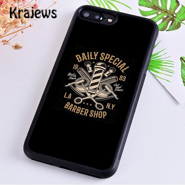 Barber Shop Hair Stylist Salon For iPhone 17 Air 16 Phone Case Cover 15 14 Plus 12 13 Pro Max Fundas