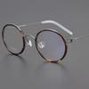 Dänische Marke Titan Runde Brillenfassung Handgefertigt Herren Damen Schraubenlose Brille Ultraleichte Brille Mode Brillenrahmen Neu