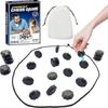 Magnetic Chess Game Interactive Magnet Game Tabletop Strategy Board Games Magnet Games With Stones For Family For Kids Adults