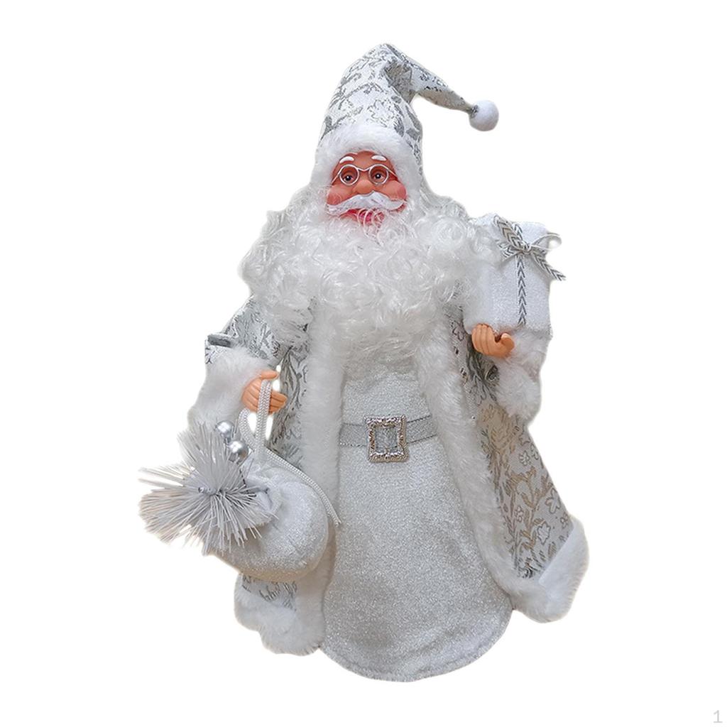 Christmas Santa Decoration Multipurpose Party Favors Gifts Standing Figurines Sculptures for Bedroom