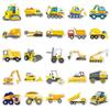 50 Construction Vehicle Graffiti Stickers: Personalized Cartoon Decorations for Kids' Computers, Phones, and Suitcases