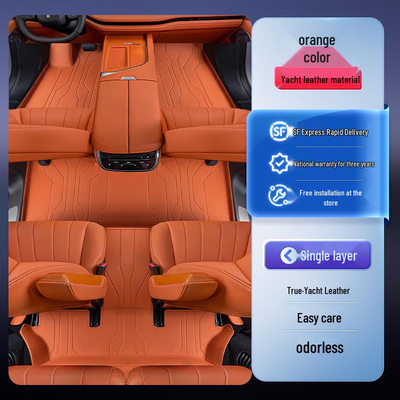 2025 Wey Blue Mountain Car Floor Mats: Full Coverage Interior Carpet Accessories