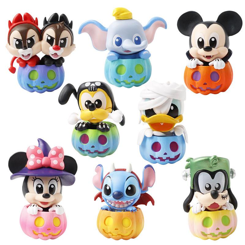 

Набор декоративных фигурок Дональда Дака в форме тыквы на тему Хэллоуина