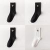 Cute Autumn Winter Women's Cotton Cartoon Anime Mid-tube Socks For Couples