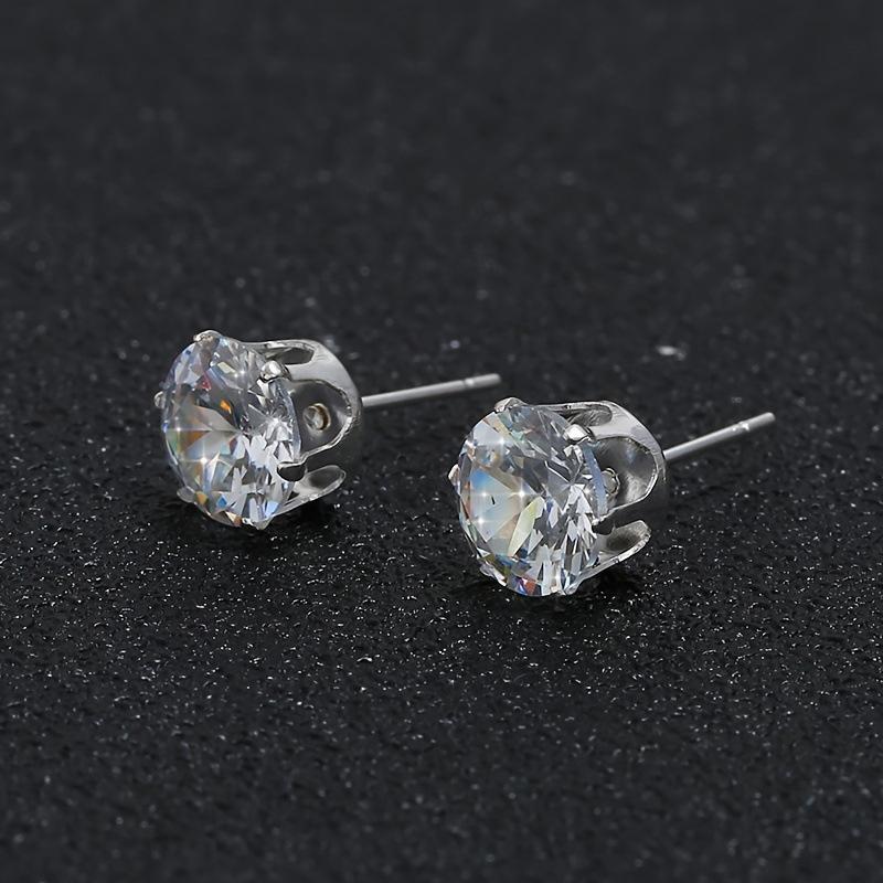 3Pcs/set Fashion Crystal Bridal Jewelry For Women Charm Silver Color Rhinestone Necklace Earrings Bracelet Wedding Party Jewelry