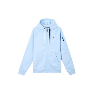 Therma-Fit Flyknit Polar Düz Renk Raglan Uzun Kollu Erkek Ceket Taş Mavisi Siyah DQ4831441
