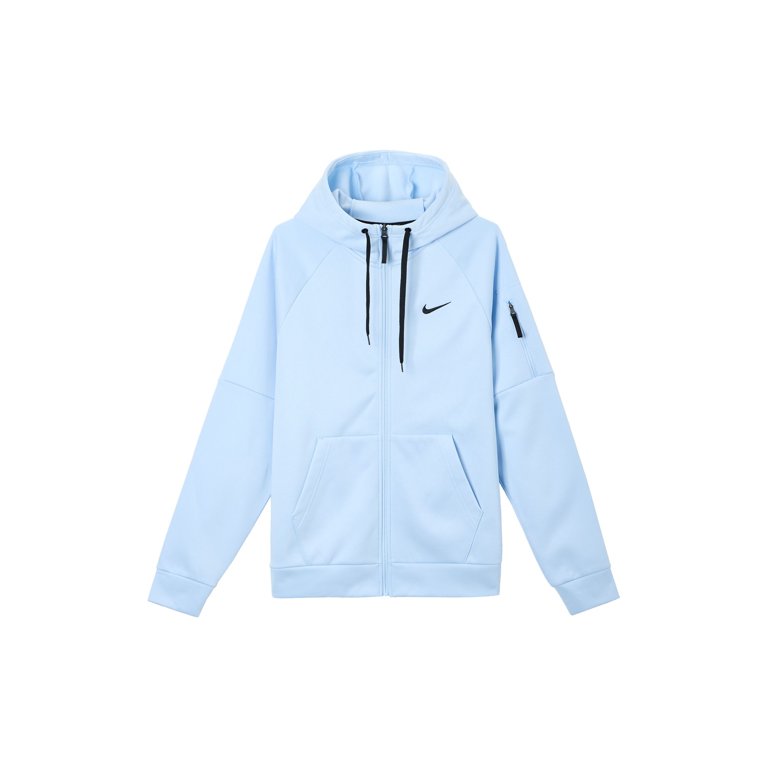 Nike Therma-Fit Flyknit Fleece Solid Color Raglan Long Sleeve Jacket Men Jacket Stone-Blue Black DQ4831441