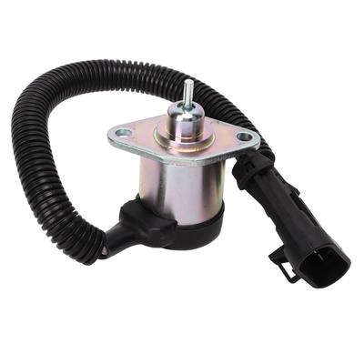 Solenoide de parada de combustible 1G577 60011 12V 3 pines Dispositivo de parada de apagado Reemplazo para Bobcat S220 S250 S300 S330 Mini cargadora