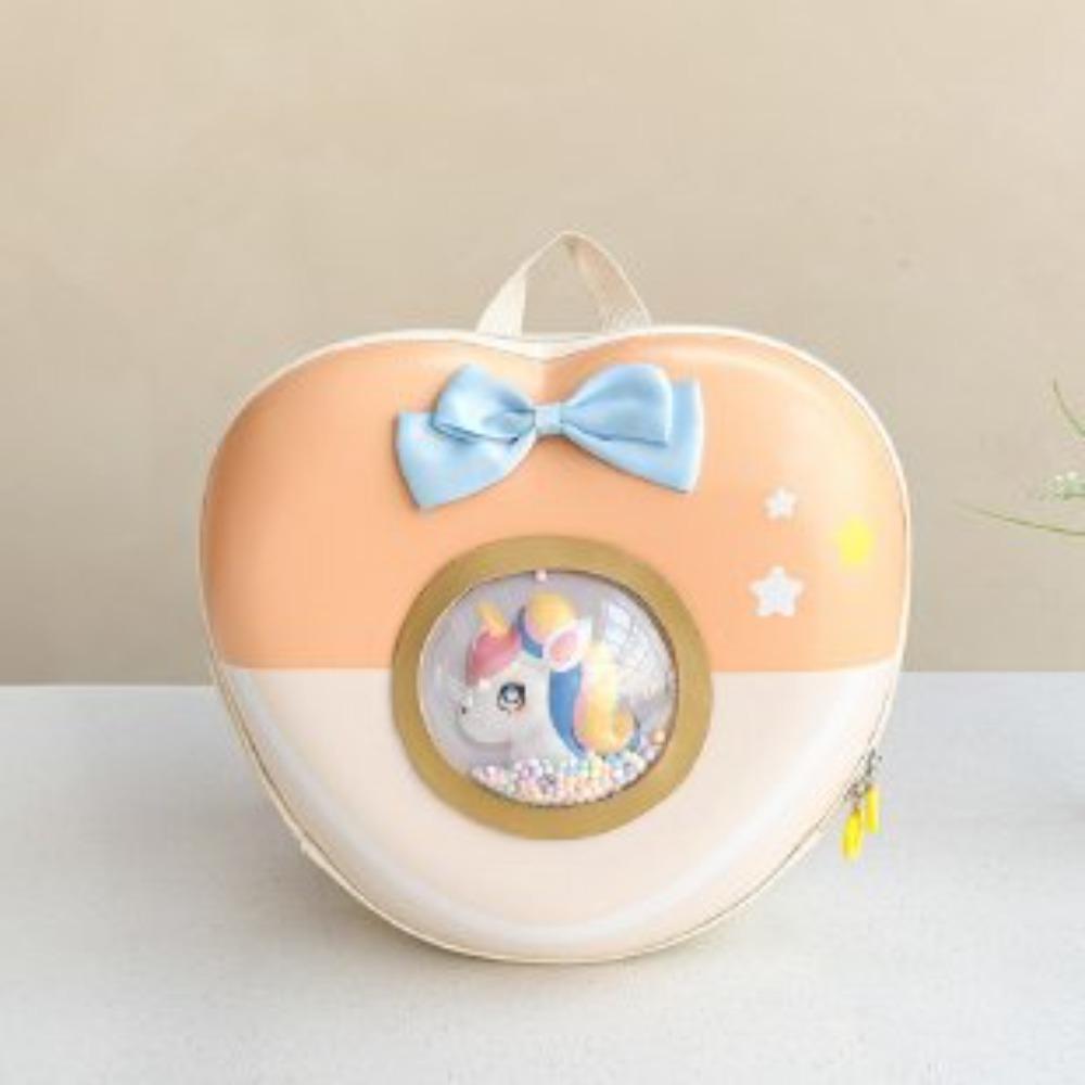 

New love children s small schoolbag boys and girls cute backpack kindergarten small class baby snack back 31*8*30