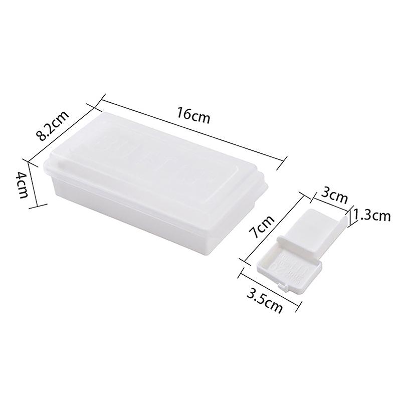 Butter Cutting Storage Box With Lid Refrigerator Cheese Storage Crisper Butter Cheese Slicing Container Kitchen Accessories