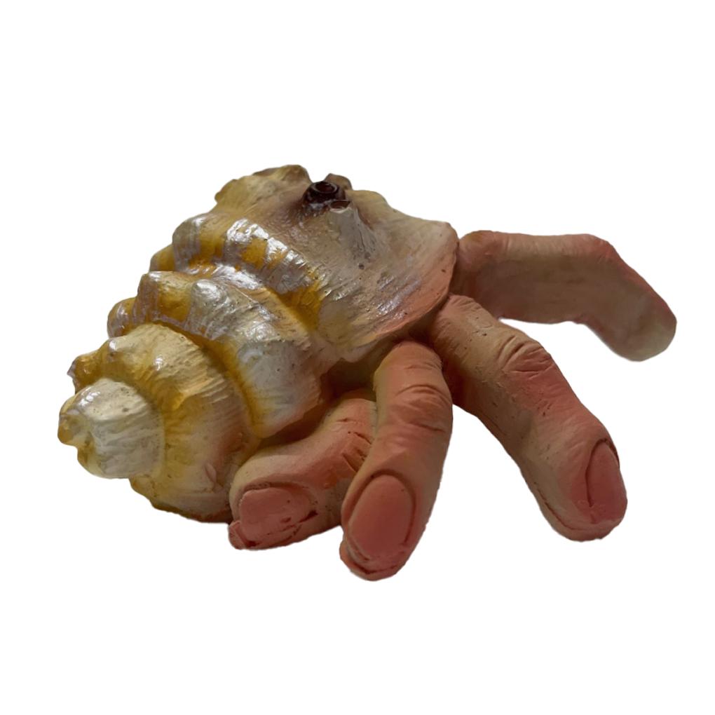 Schnecke Finger Ornament Langlebig Leichte, Tragbare Schnecke Hand Harz Modell Schreckliche Garten Dekoration Figuren für