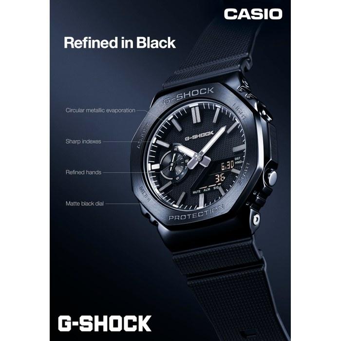 Casio G-Shock GM-2100LXB-1AJF Men's Watch, Black with Black/Silver Accents