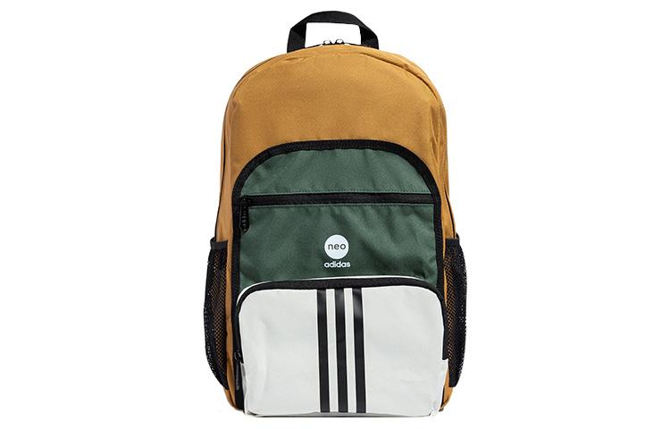Adidas Neo Adidas Recycled Material Polyester Backpack Regular Unisex Brown/Multicolor IB5223