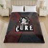 Coperta in Flanella con Stampa The Cure Morbida e Leggera Coperta Plaid in Peluche per Letto Divano Uso Domestico