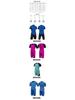 Kids' Sun Protection Long Sleeve One-Piece Swimsuit for Girls & Boys - Quick-Drying Diving Suit