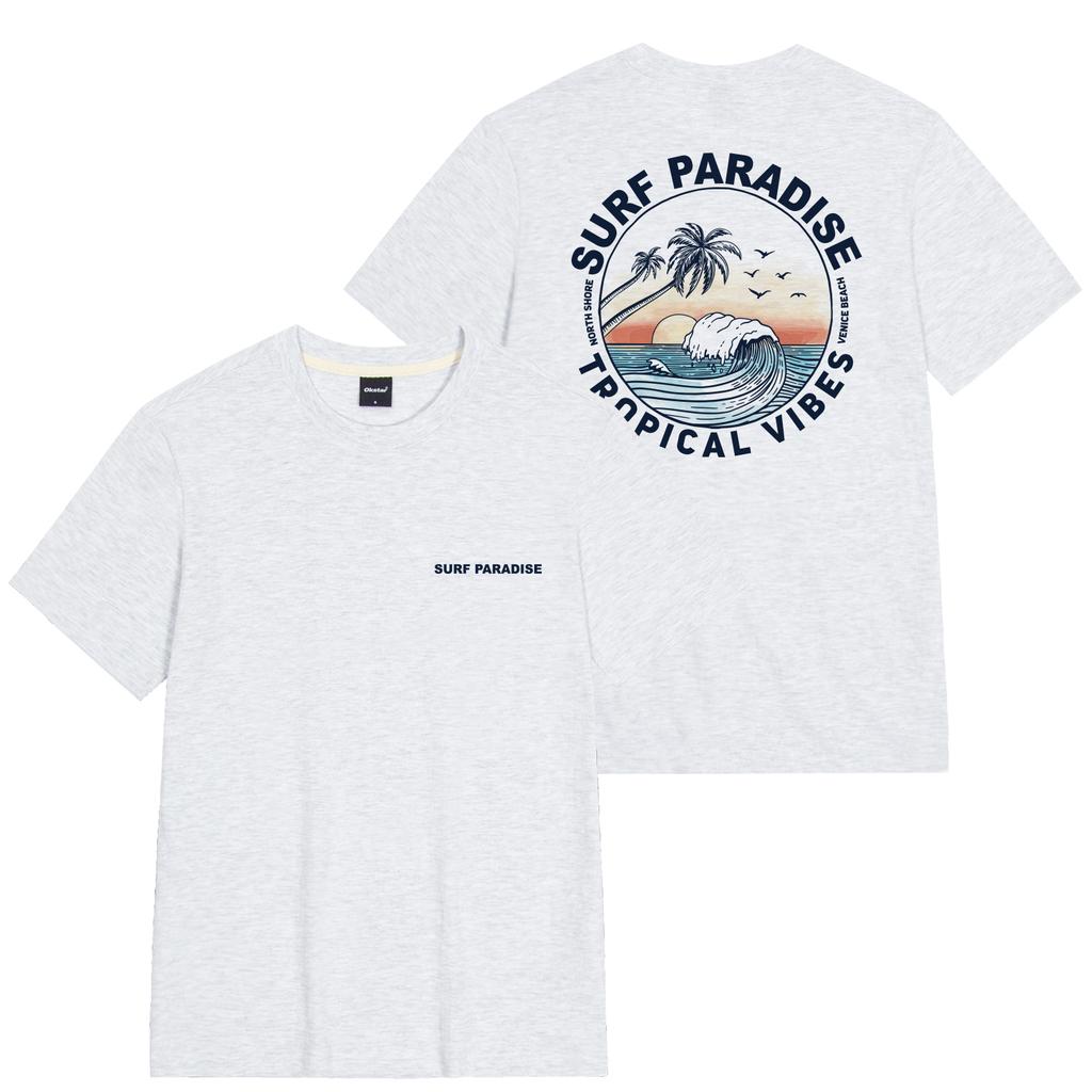 OKSTAR Surfing Venice Beach Short Sleeve T-Shirt (Type B)