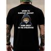 NEW GIFT Men & Women' German Phrase T-Shirt - Humorous Cat Graphic & German Text, Casual Round Neck Short Sleeve Tee, Machine Washable Suitable for