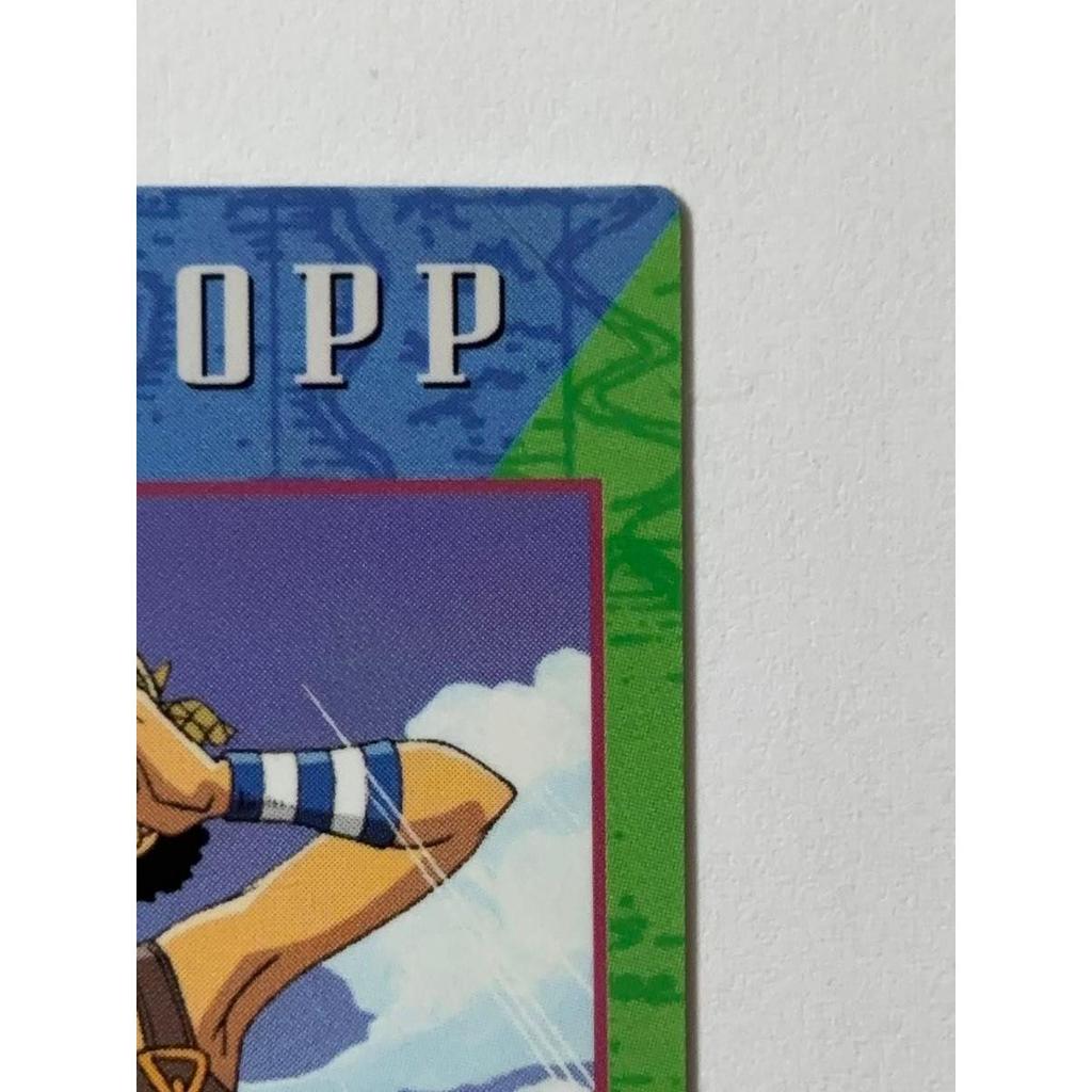 Used ONE PIECE Carddas Masters Luffy Usopp "Captain and Sniper" No.23