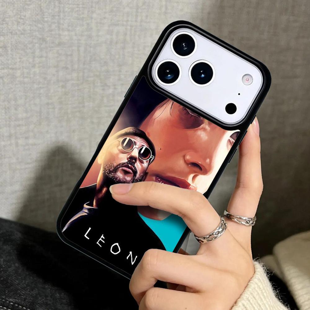 Capa Case for iPhone 17 Air 16 Pro Max 15 Plus 11 13 Mini 14 12 Back Phone Cover Killers Leon Uncle Girl